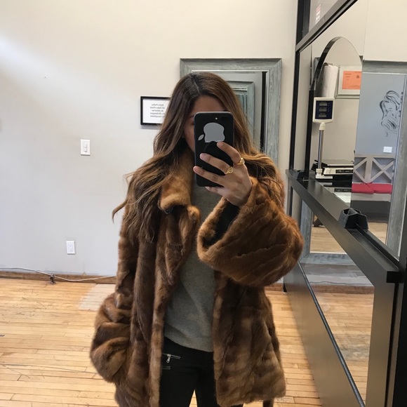 Rabbit Fur coat - Picture 6 of 7